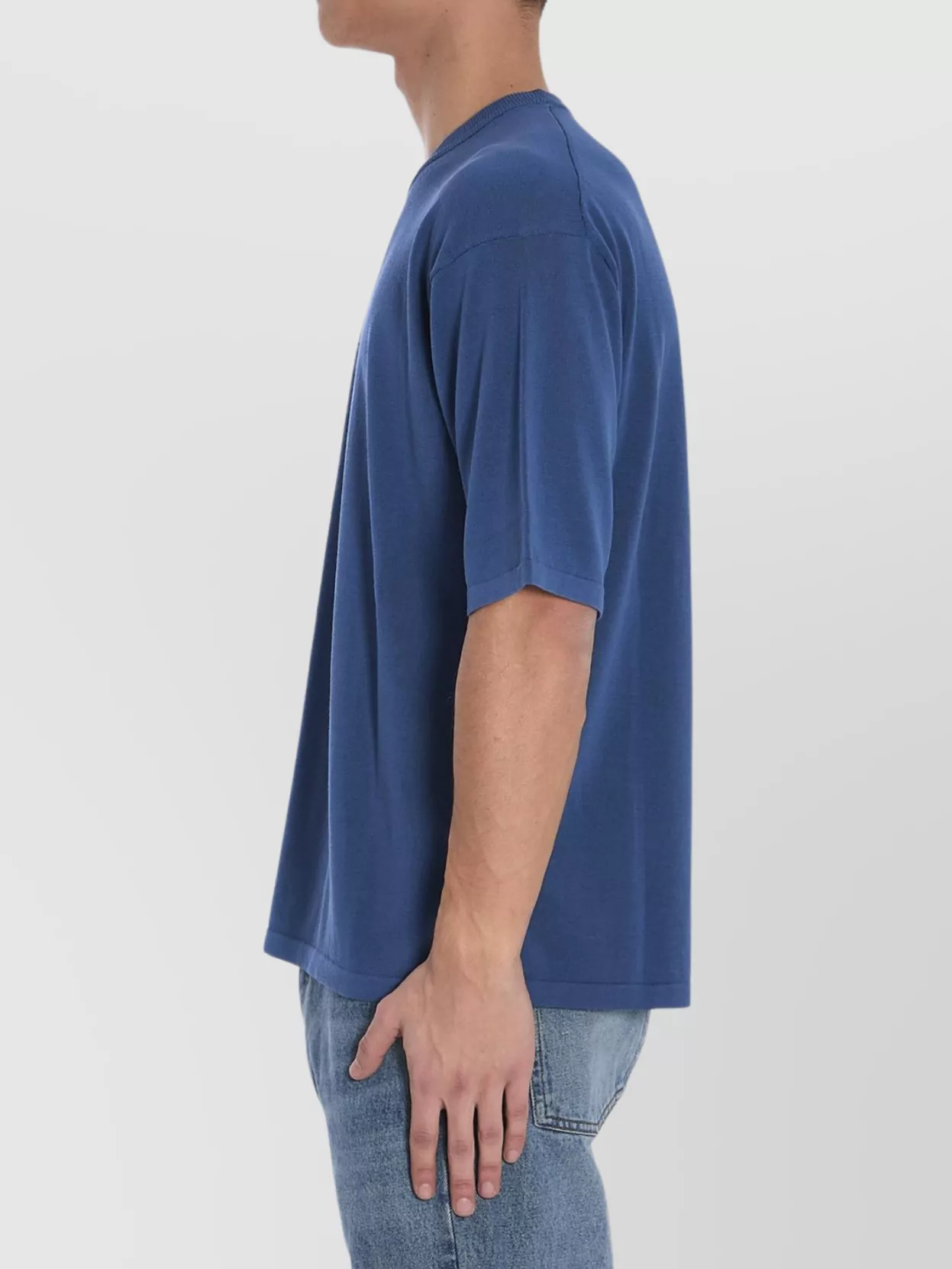 Roberto Collina Ribbed Crewneck Knit T-Shirt