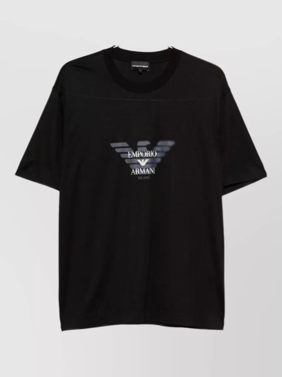 Emporio Armani logo-print crew-neck short-sleeve t-shirt