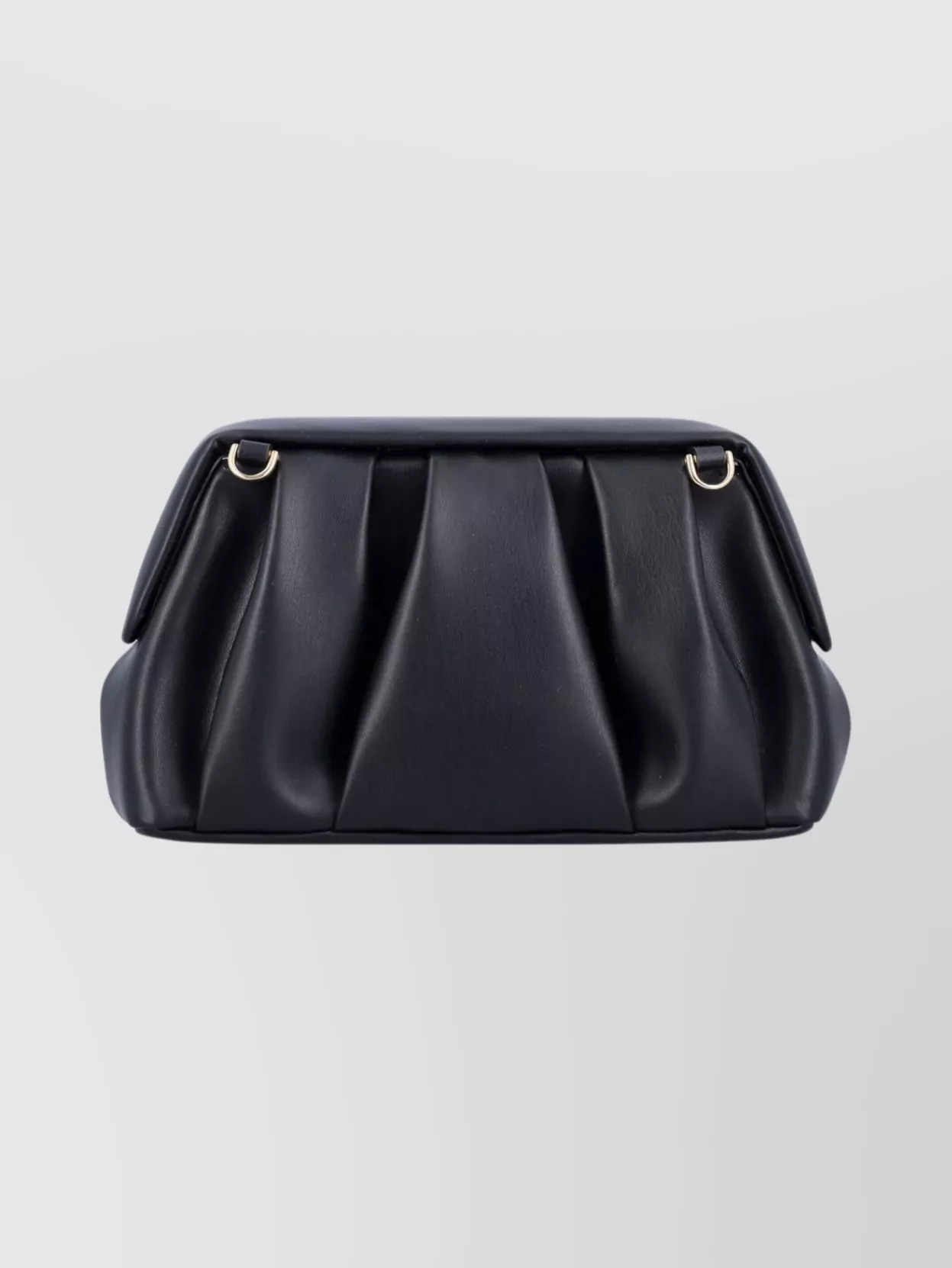 Themoiré Modern Pleated Shoulder Bag Detachable Strap