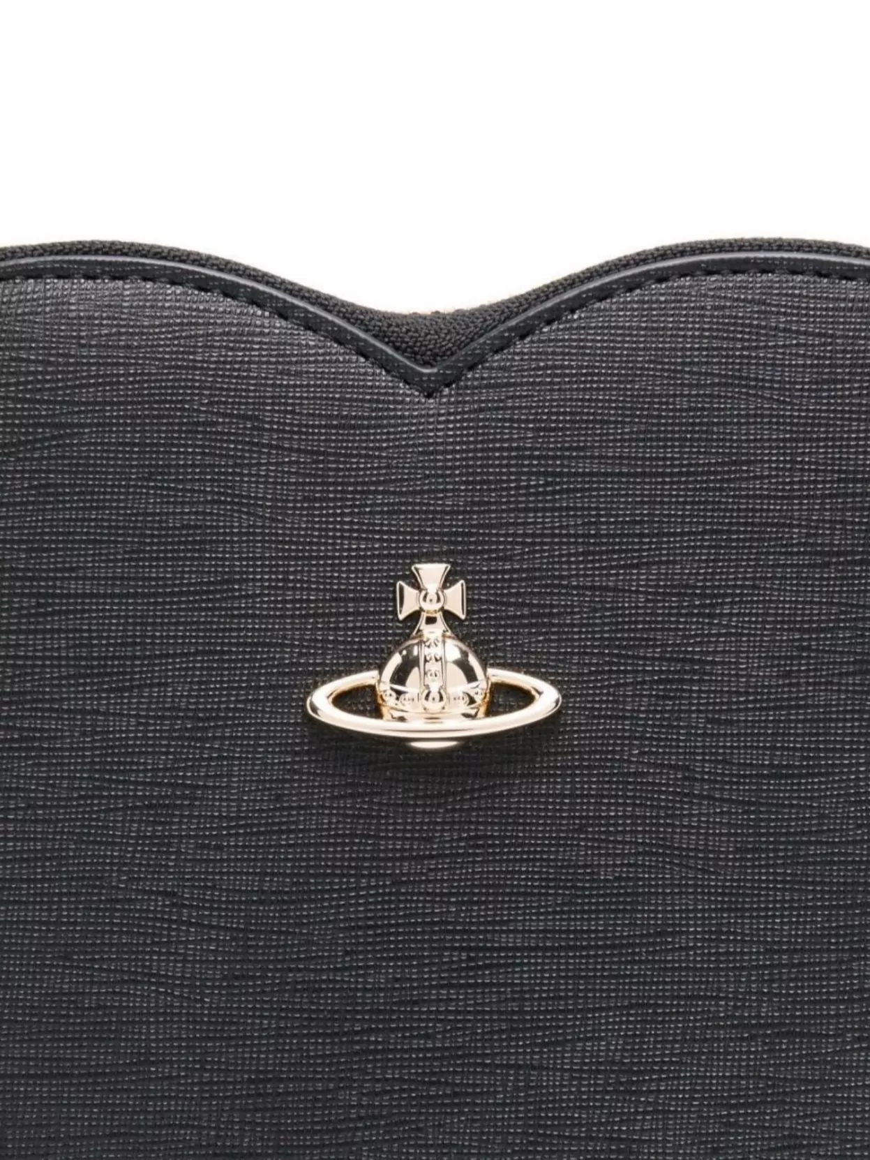Vivienne Westwood Heart Shape Shoulder Bag With Detachable Chain-link Strap