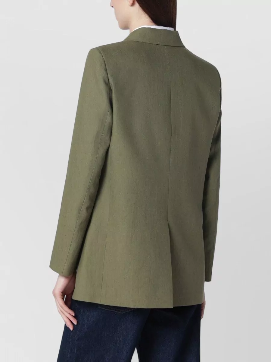 Blazé Milano Linen Double-Breasted Blazer