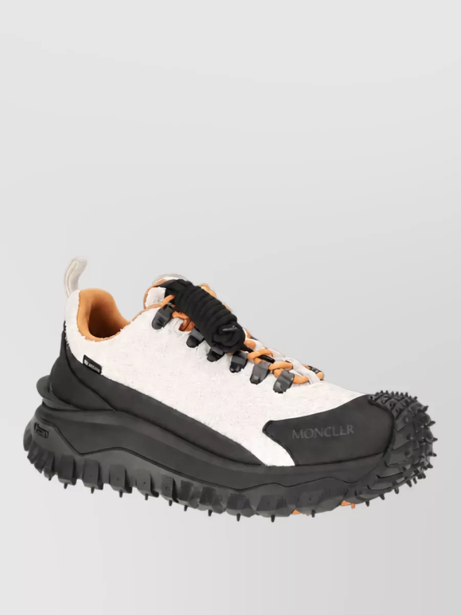 Moncler Leather Low-Top Sneakers