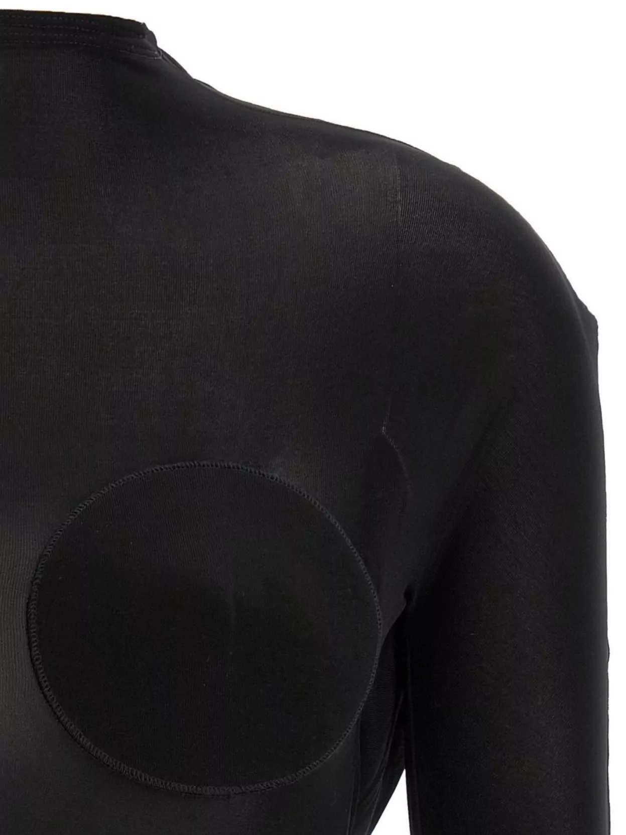Jean Paul Gaultier Circular Detail Fitted Silhouette Long Sleeves