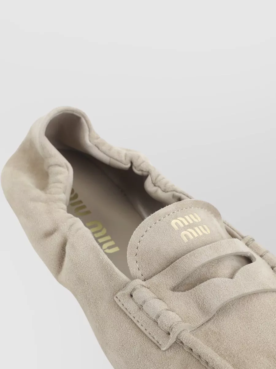 Miu Miu Suede Loafers