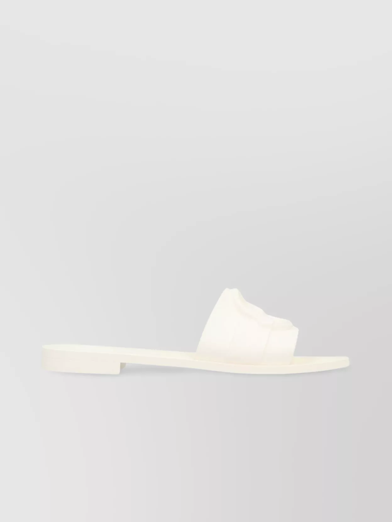 MONCLER RUBBER SLIDES FLAT SOLE
