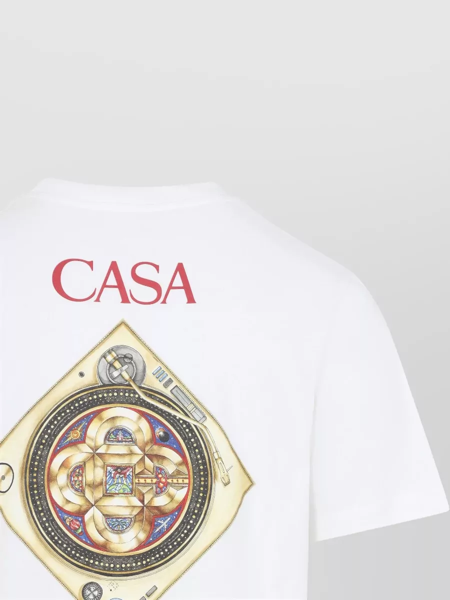Casablanca Cotton Printed T-Shirt