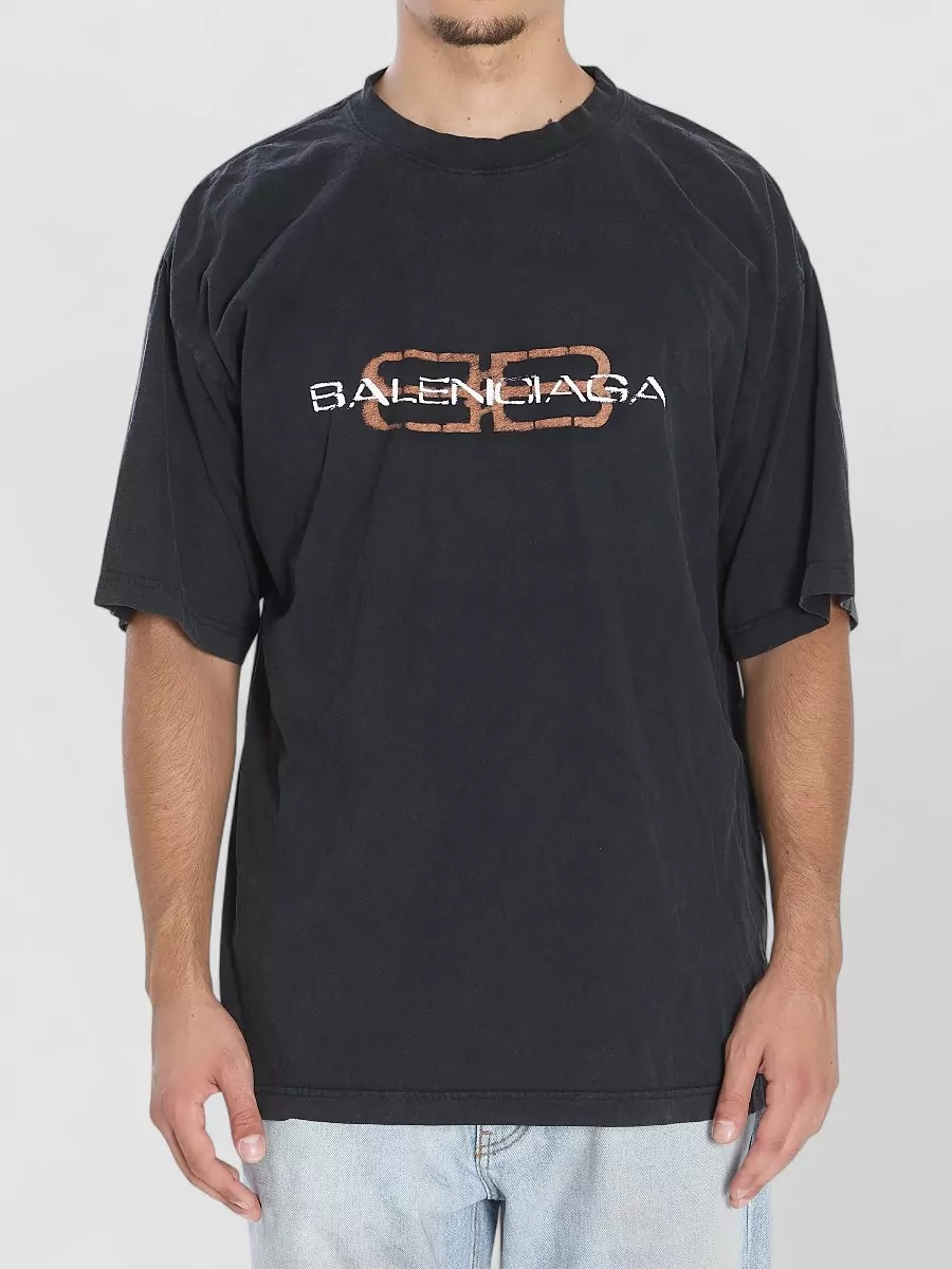 Balenciaga Basic Crew Neck Short Sleeve T-Shirt