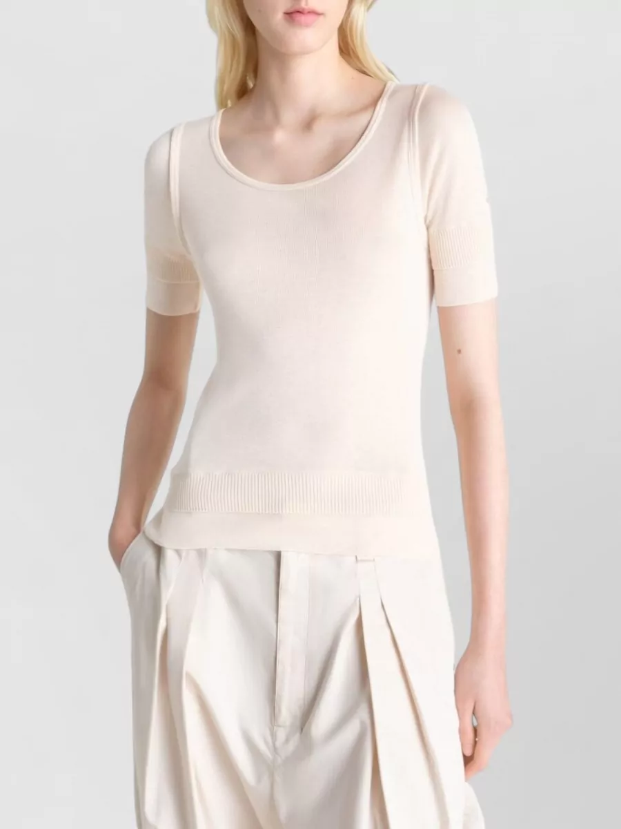 Lemaire Silk Slim-Fit Short-Sleeve Top
