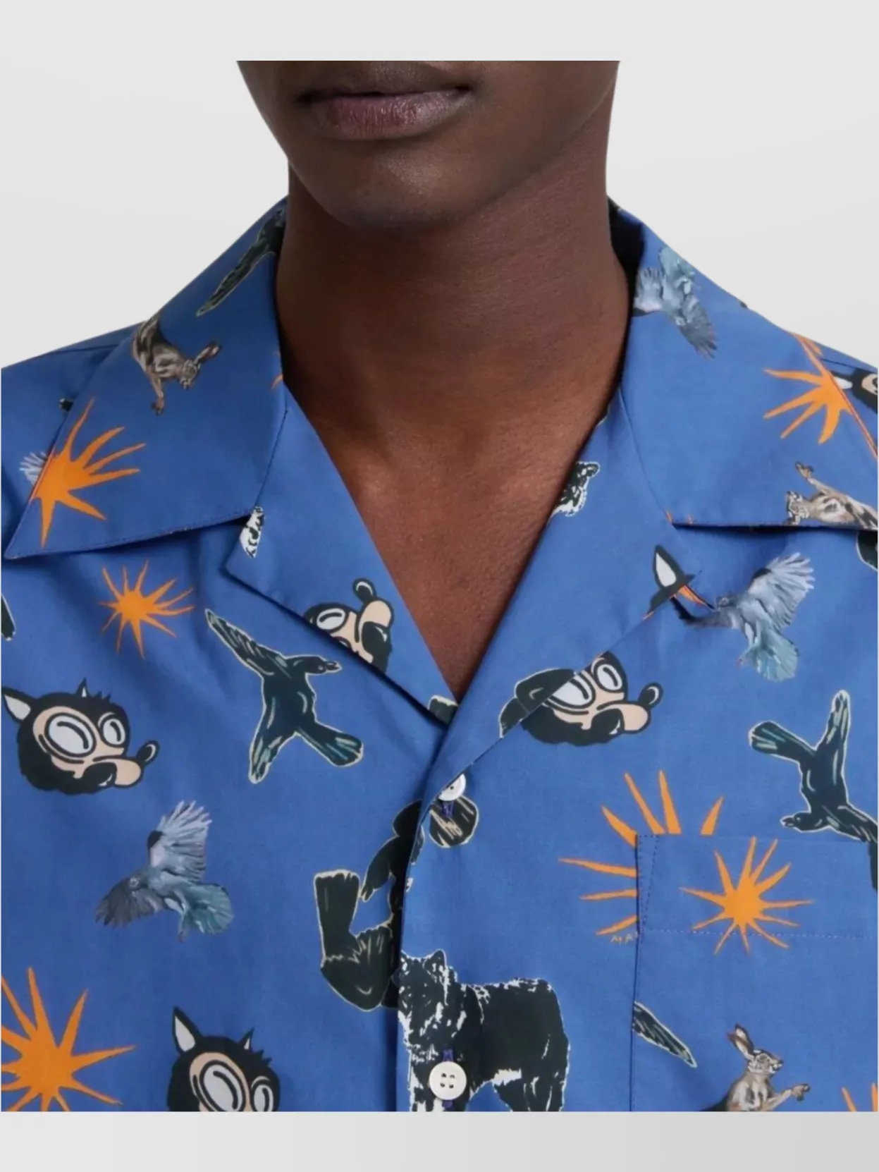 Marni Short Sleeve Shirt Graphic Print