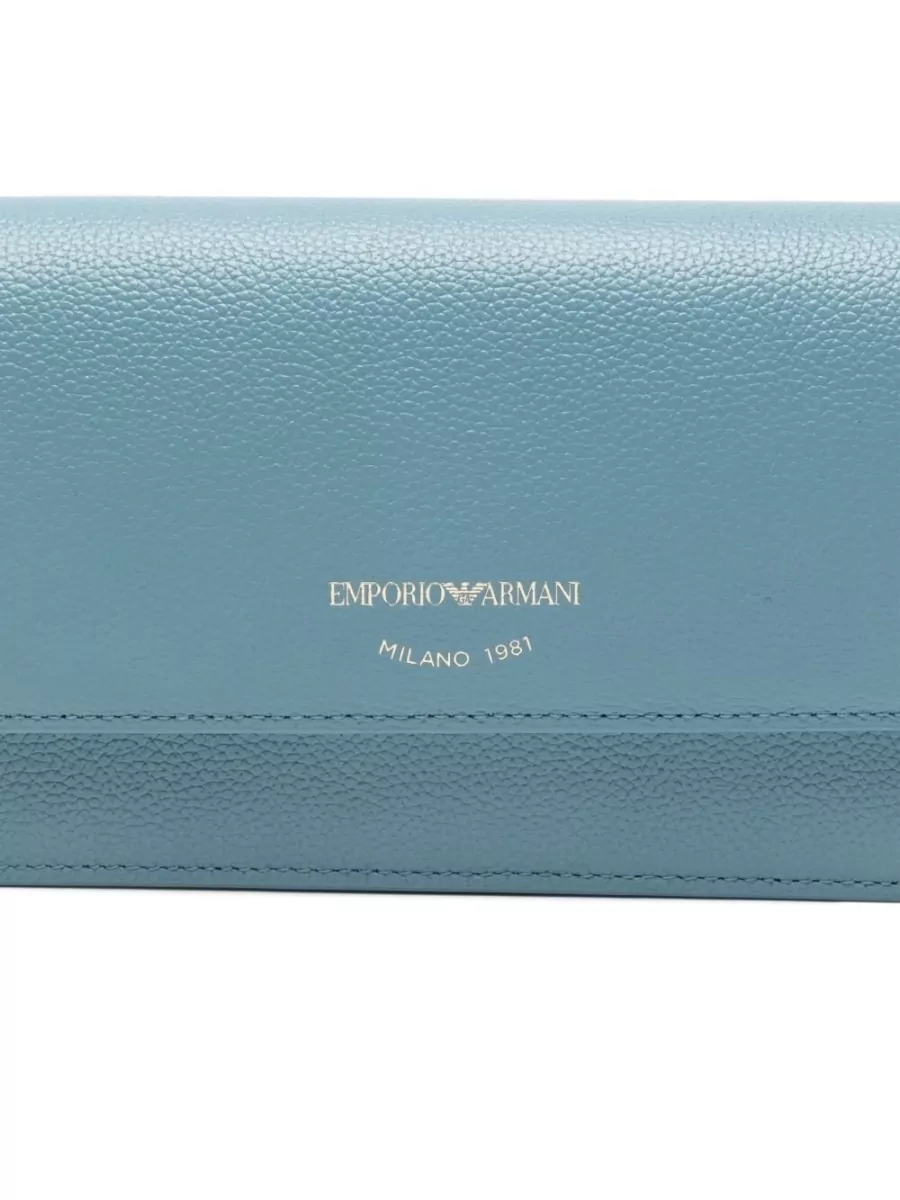 Emporio Armani Leather Chain Wallet