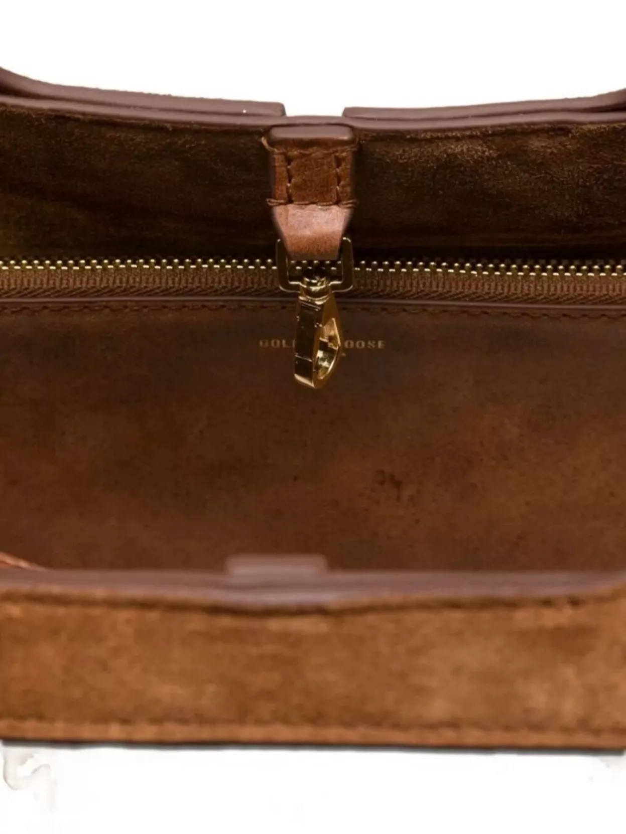 Golden Goose Fringed Leather And Suede Tote Bag