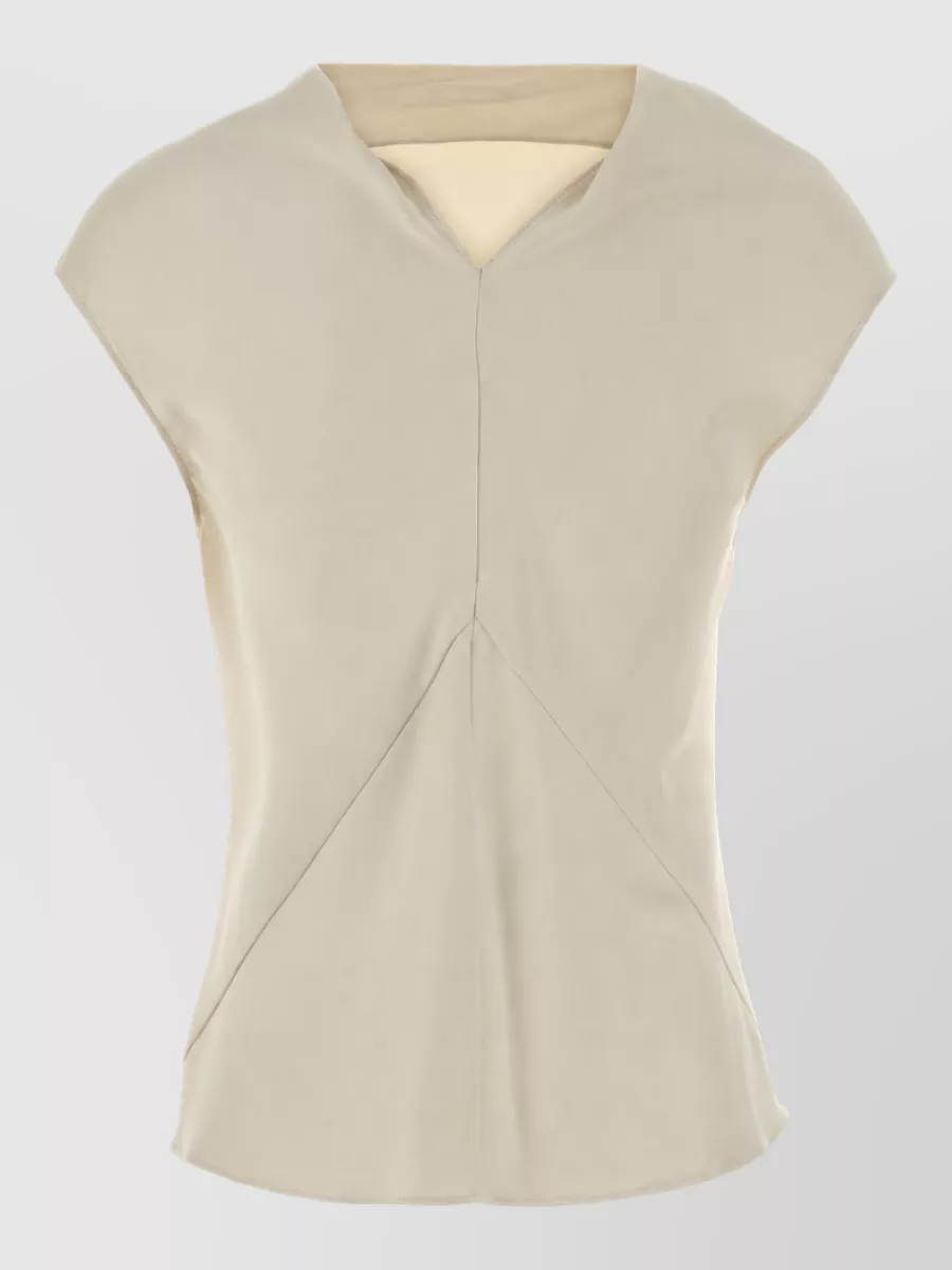 Alberta Ferretti satin blouse