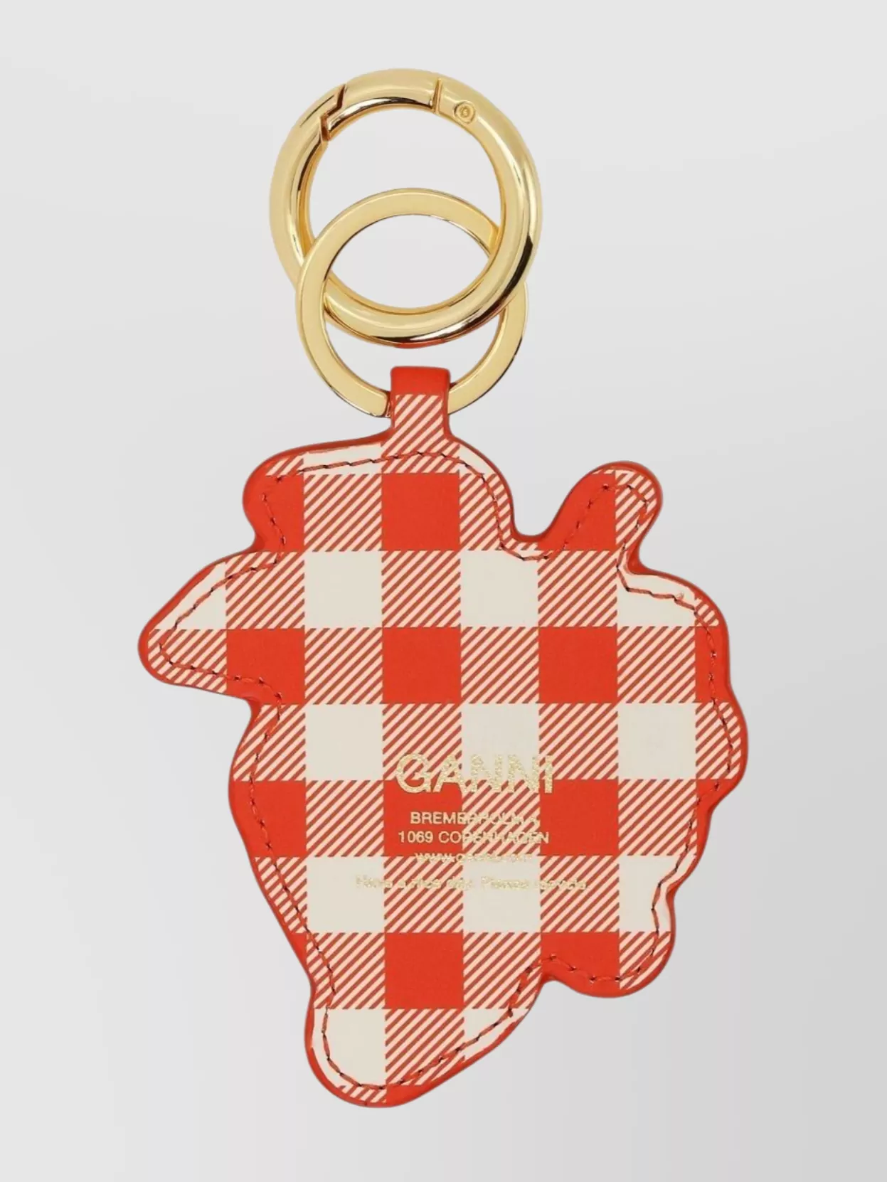 Ganni Gold-Tone Hardware Bag Accessories Collection