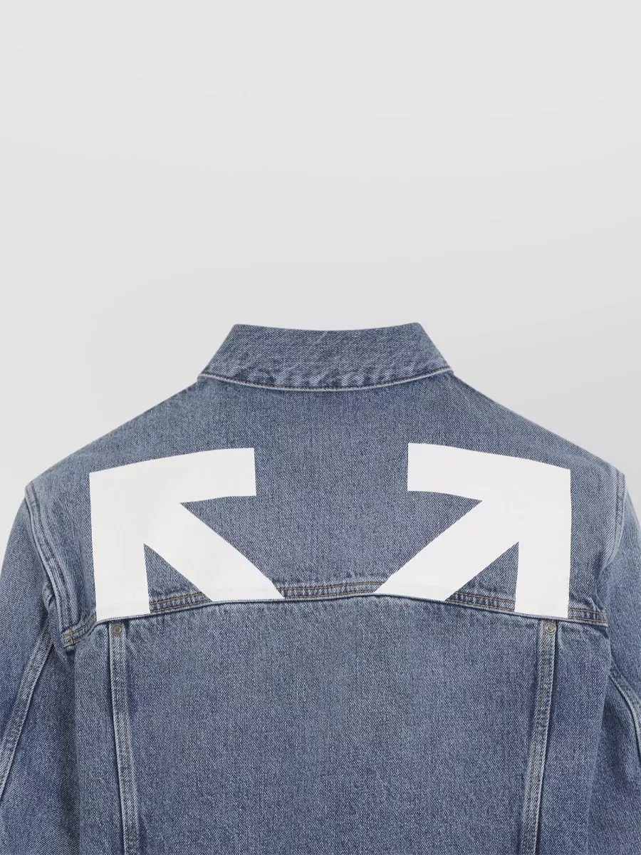 Off-White Denim Shirt Jacket