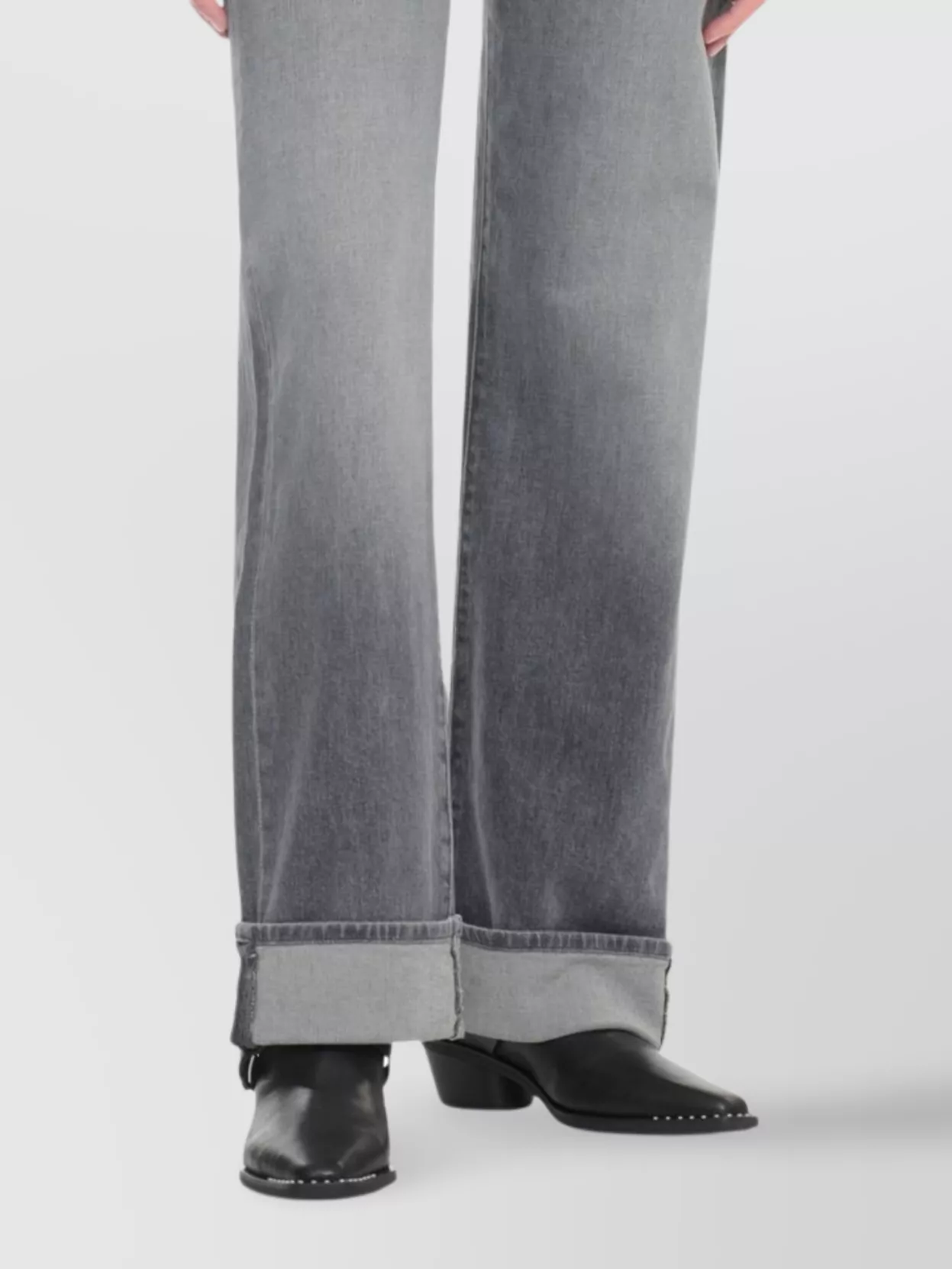 Ash Stylish Chelsea Ankle Boots With Block Heel In Black