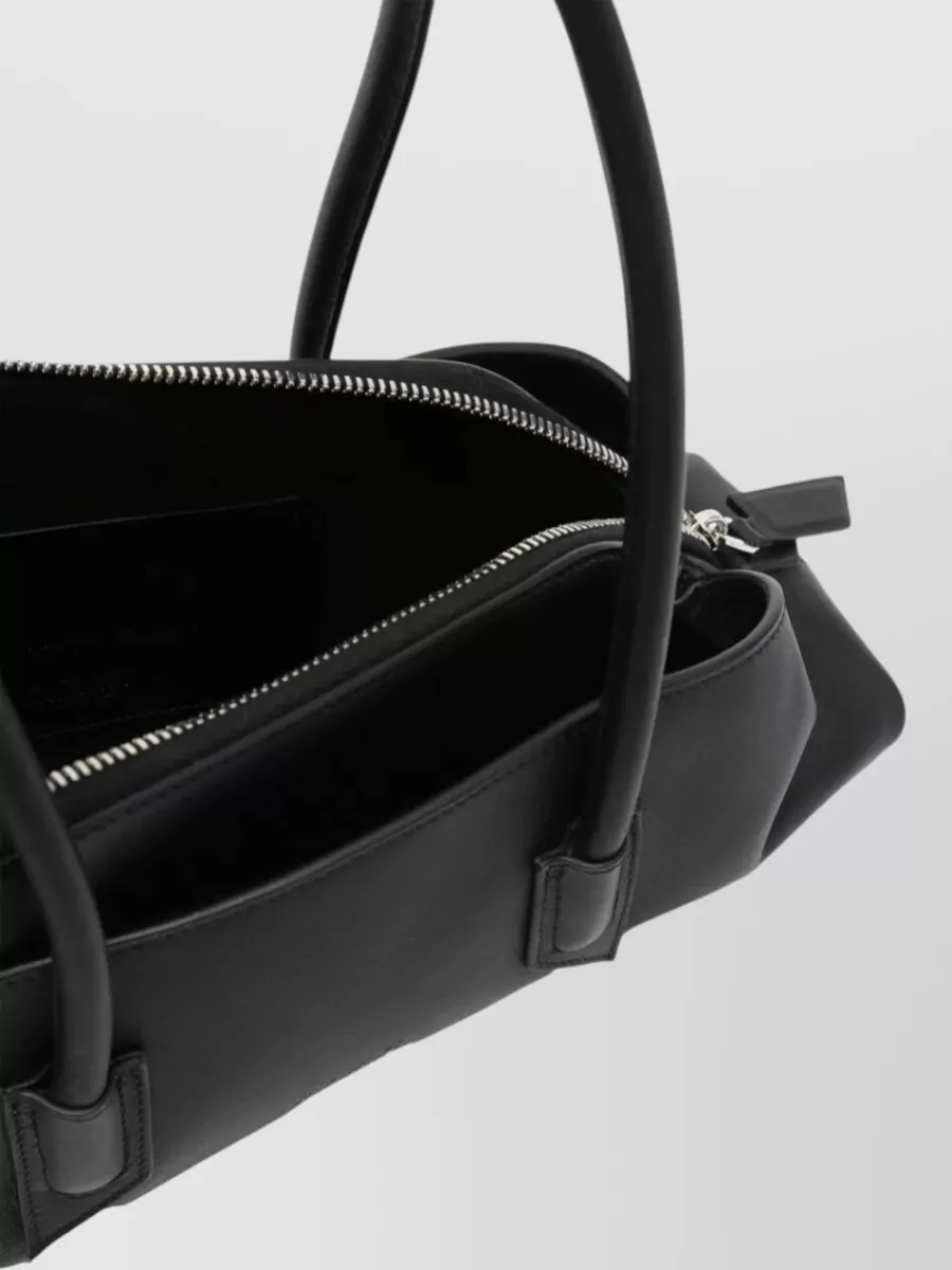 The Attico Small Leather Tote Bag