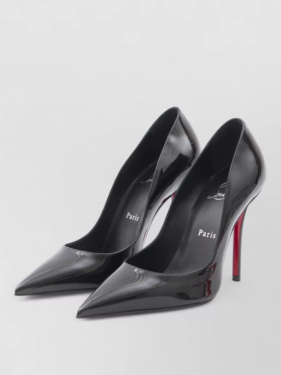 Christian Louboutin Patent Leather Miss Z 100 Pumps
