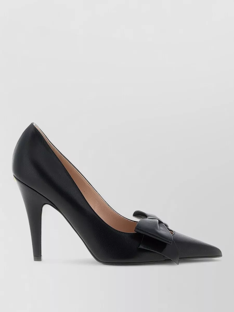 Valentino Garavani Bow Detail Pointed Toe Pumps