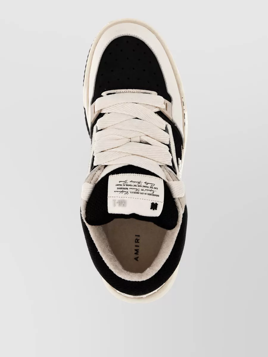 Amiri Leather Low-Top Sneakers
