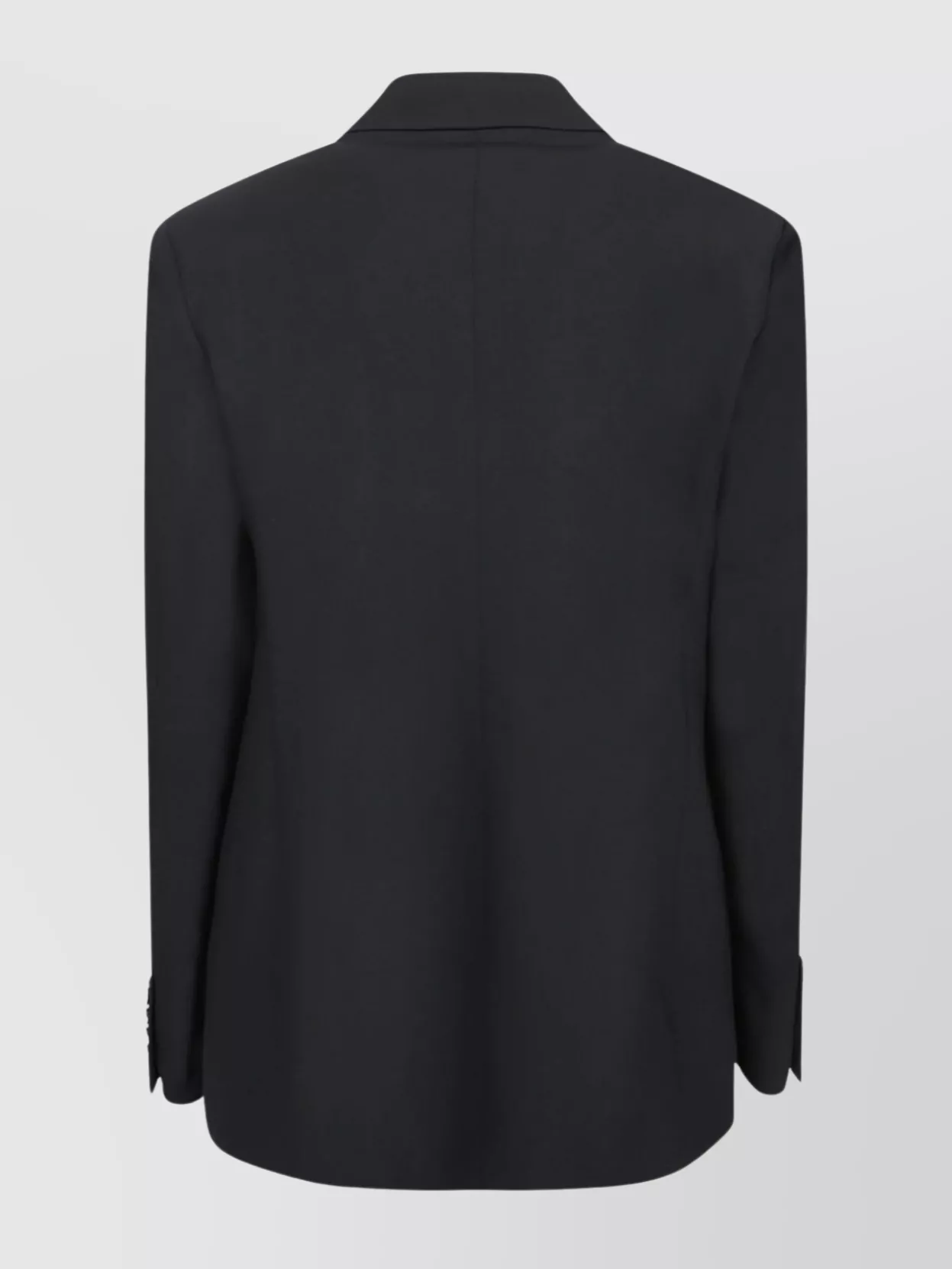 Msgm Jacket With Front Pockets And Long Sleeves In Black