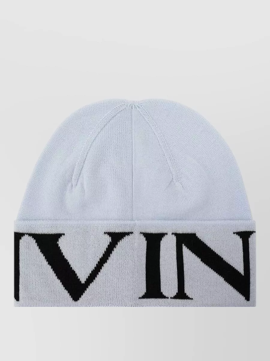 Lanvin virgin wool beanie
