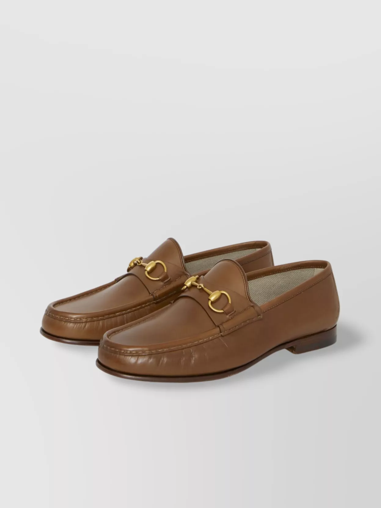 Gucci Horsebit Loafers Gold-Tone Hardware