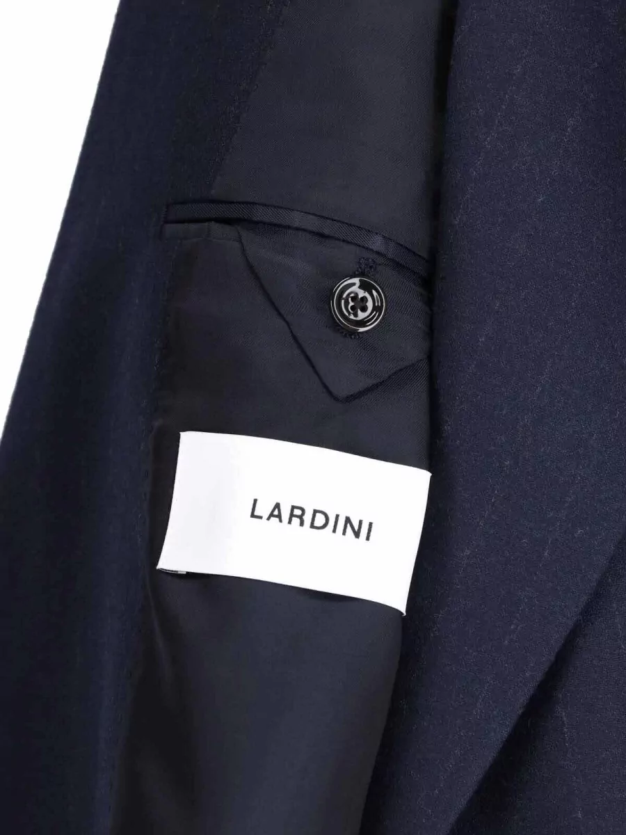 Lardini Cashmere Virgin Wool Double Breasted Coat