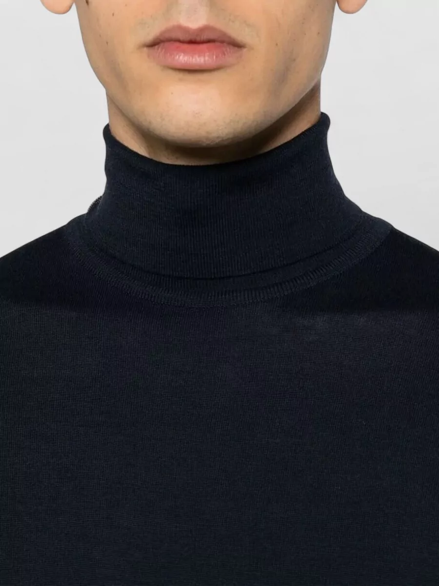 John Smedley Richards Merino Wool Turtleneck Knit Sweater