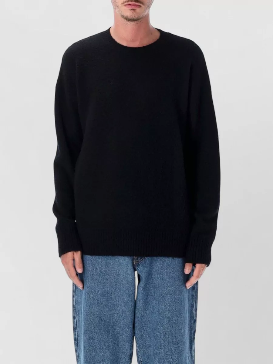 Roberto Collina textured wool crewneck jumper