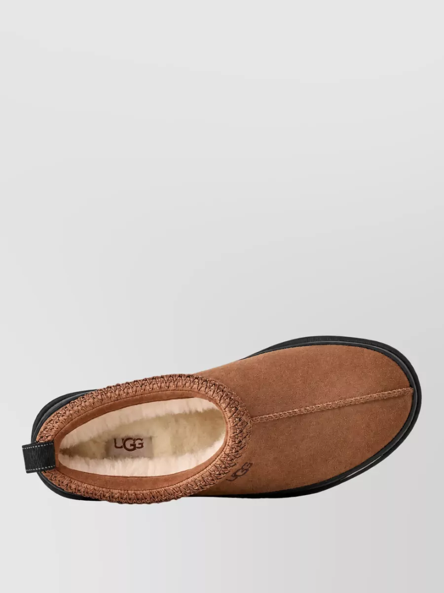 Ugg Suede Leather Slip-On Slippers