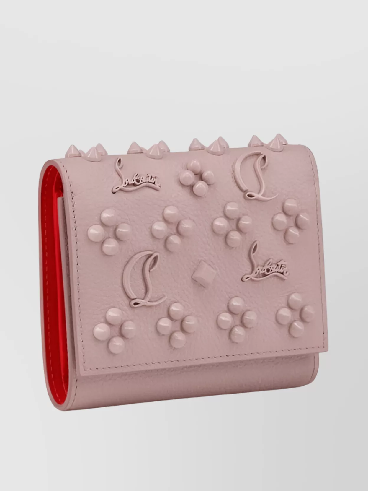 Christian Louboutin Spiked Compact Wallet