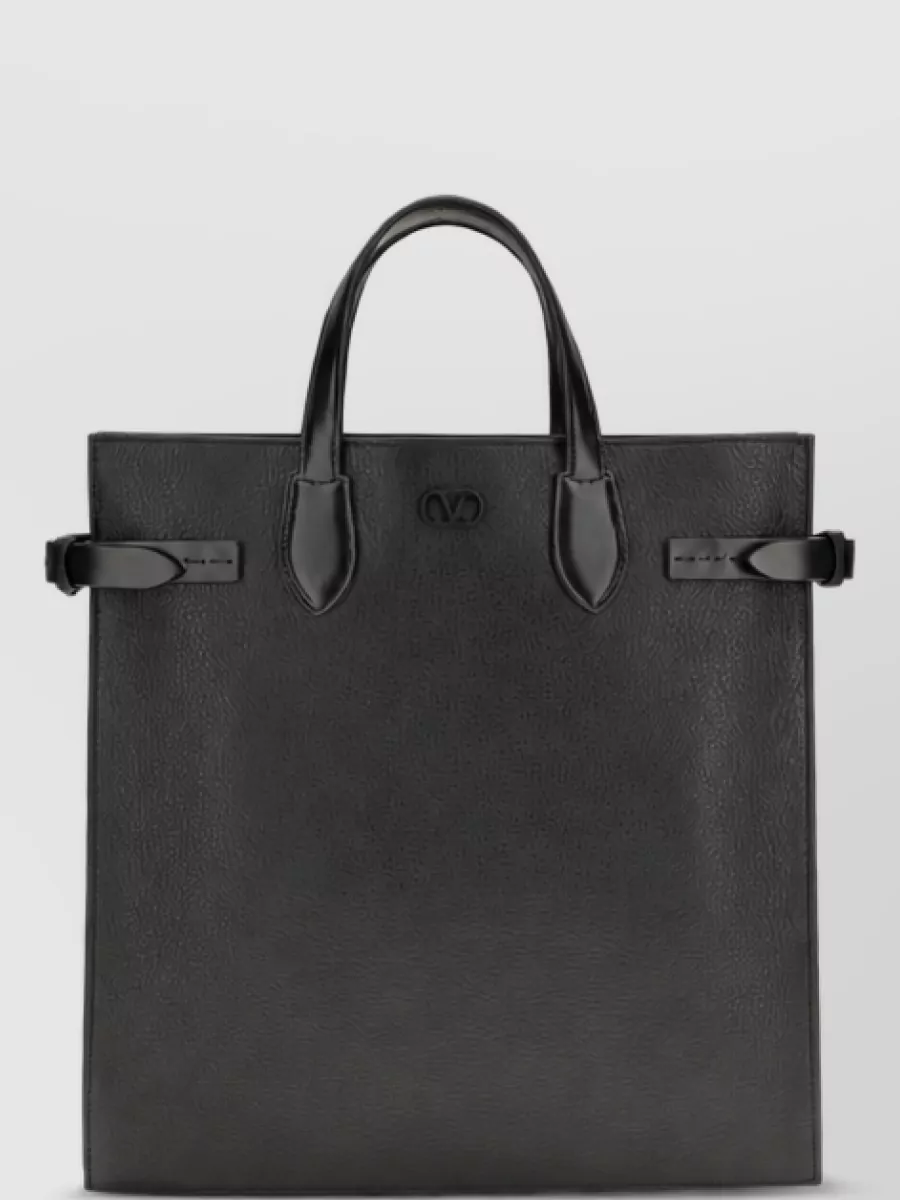 Valentino Garavani Leather Medium Tote Bag