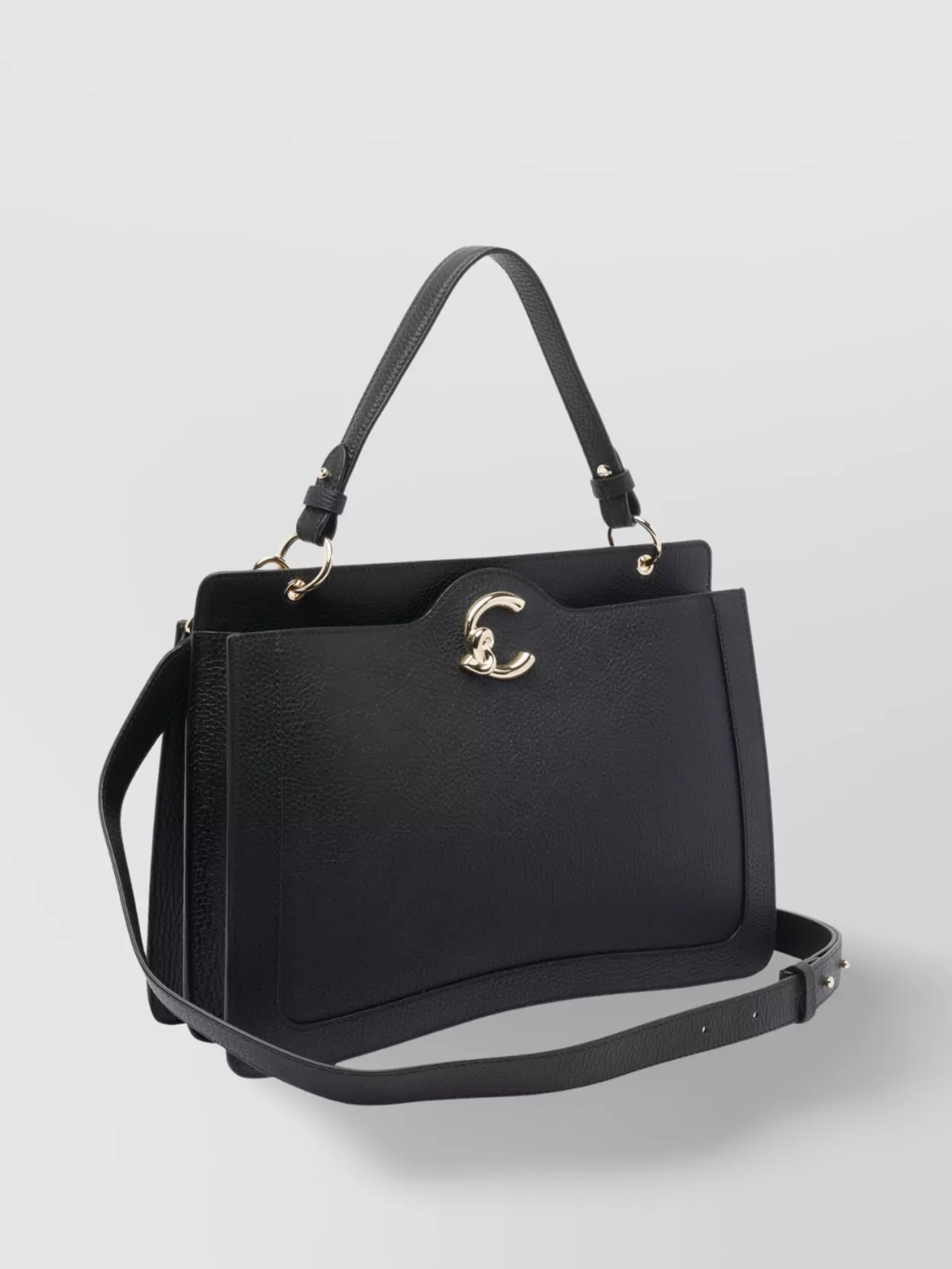 Coccinelle Shoulder Strap Bag Gold Hardware