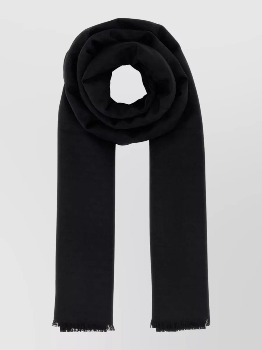 Prada wool silk jacquard scarf