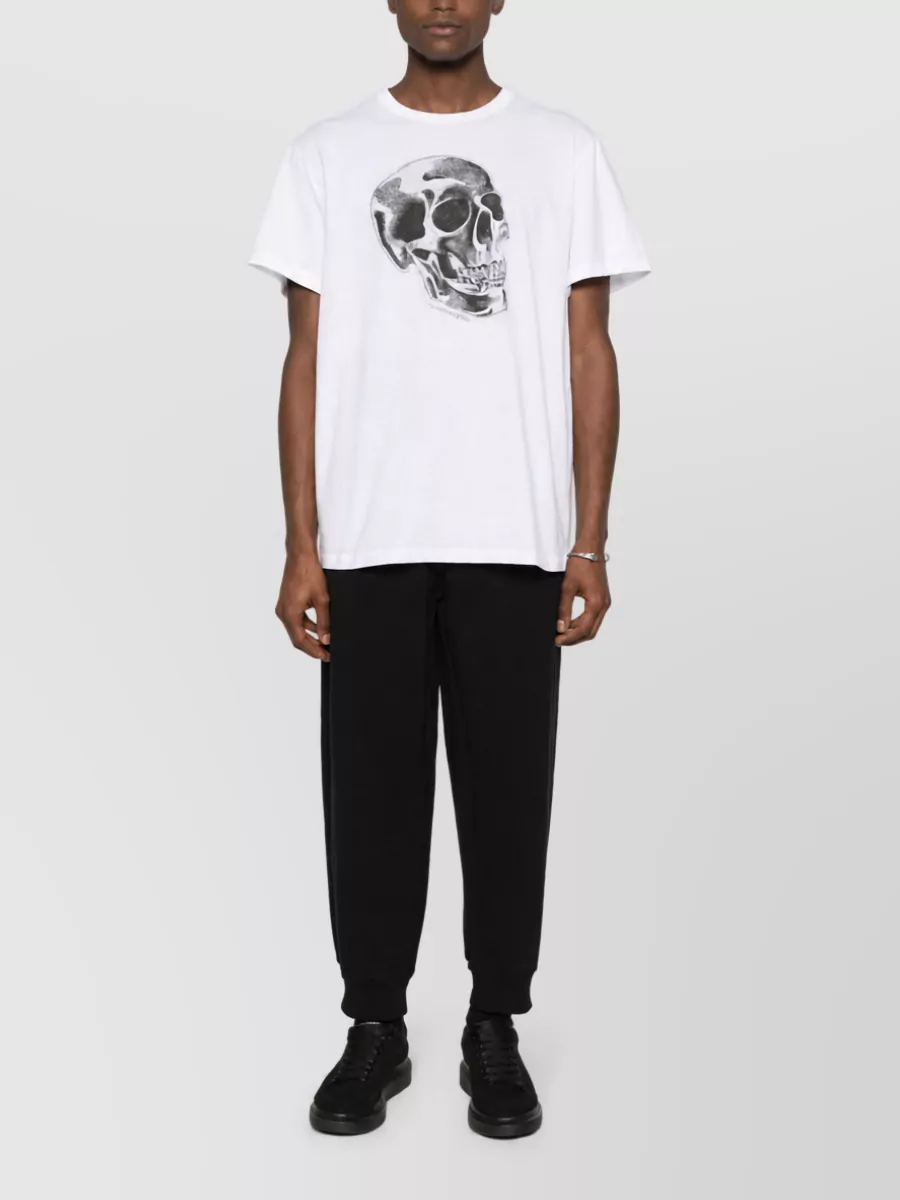 Alexander Mcqueen Skull Print T-Shirt
