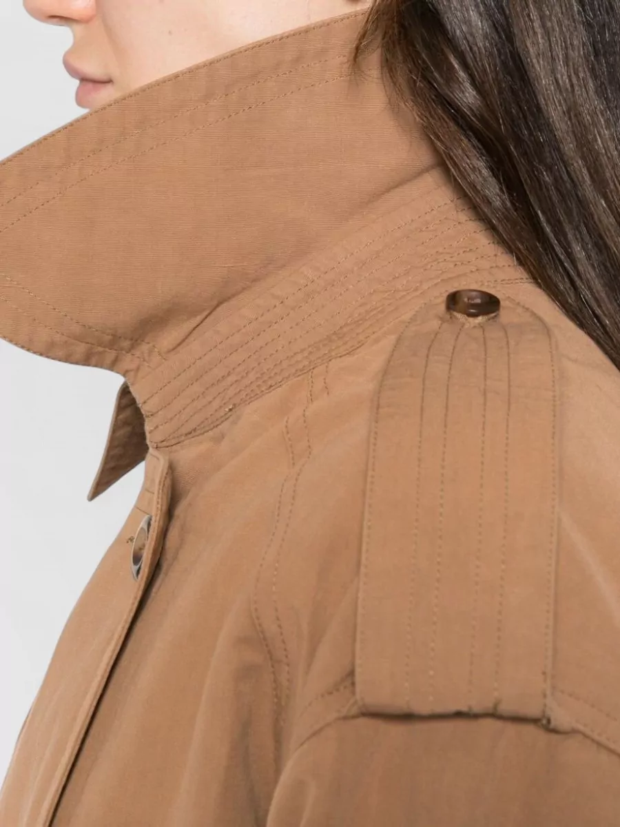 Isabel Marant Double-Breasted Belted Trench Coat