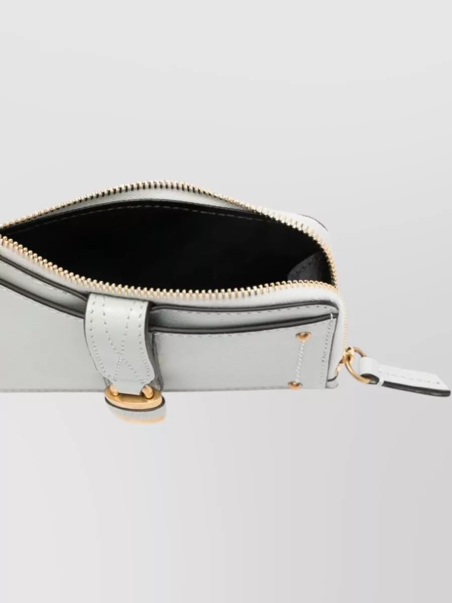 Chloé Paddington Leather Card Holder Strap Detail