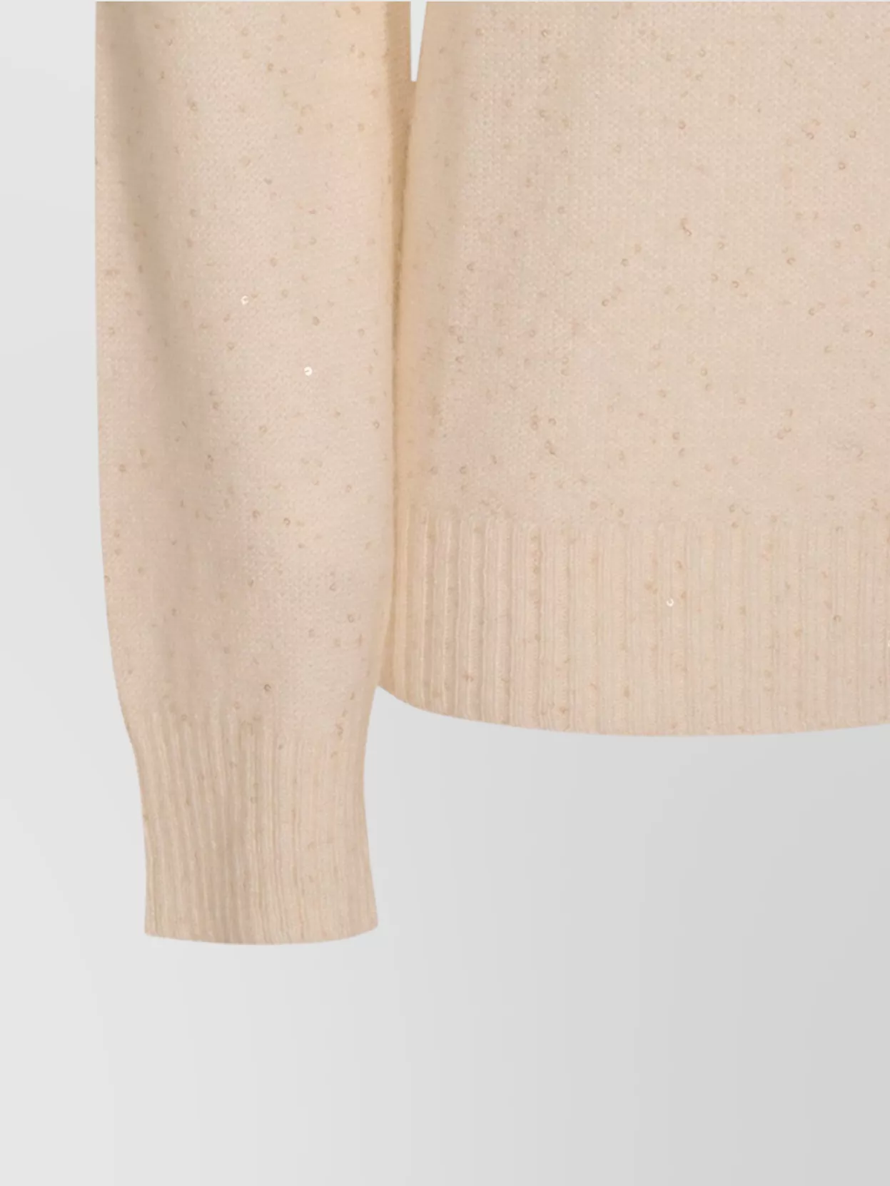 Fabiana Filippi Sequin Turtleneck Knitwear Crewneck