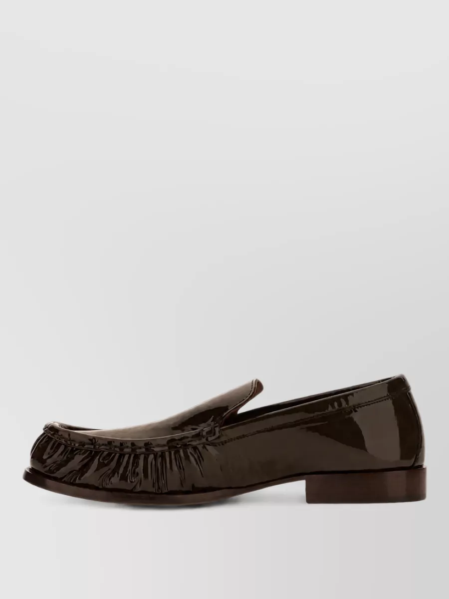 Dries Van Noten Leather Loafers