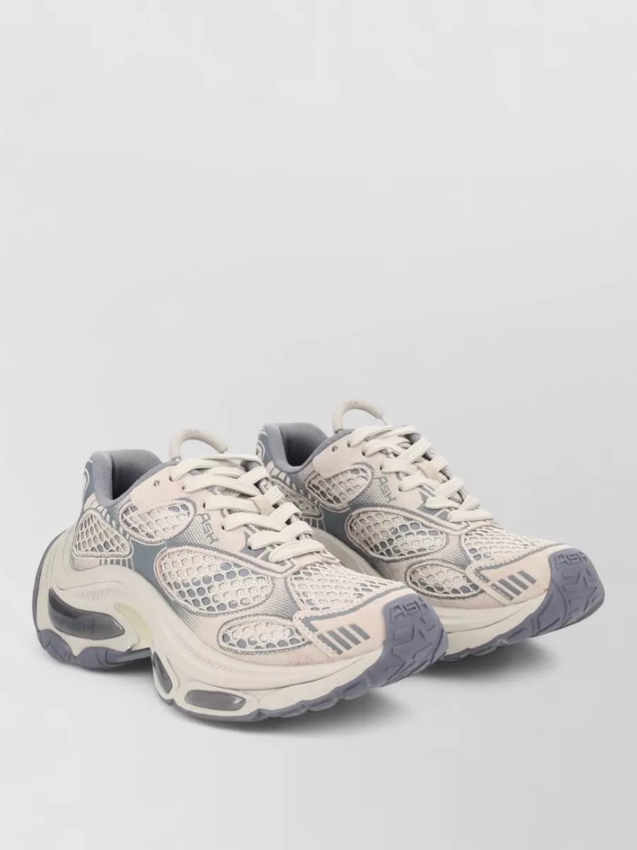 Ash Leather Low-Top Sneakers