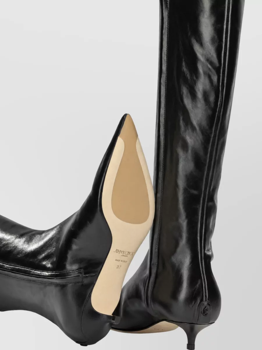Jimmy Choo Leather Knee-High Boots