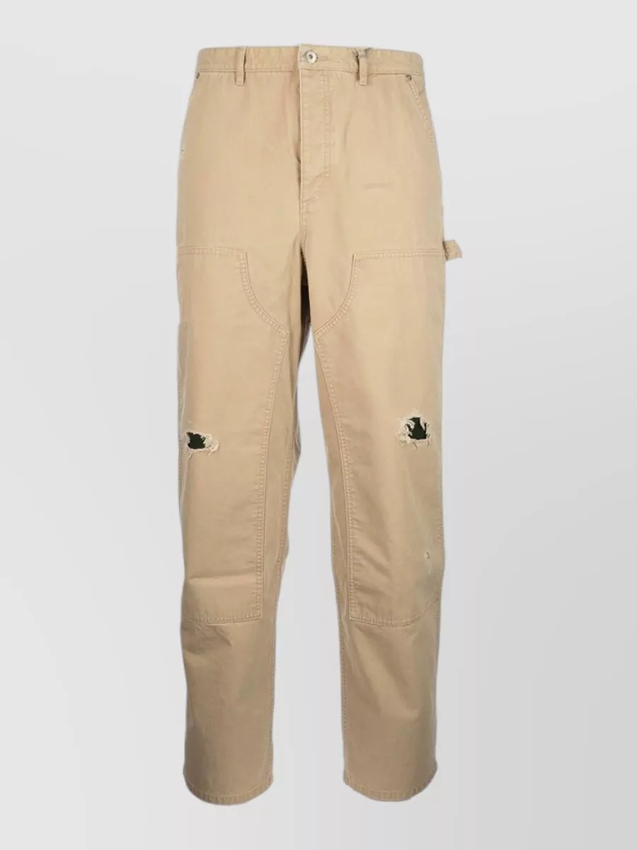 Dior Shorts Belt Loops Cargo Pockets Regular Fit In Neutral