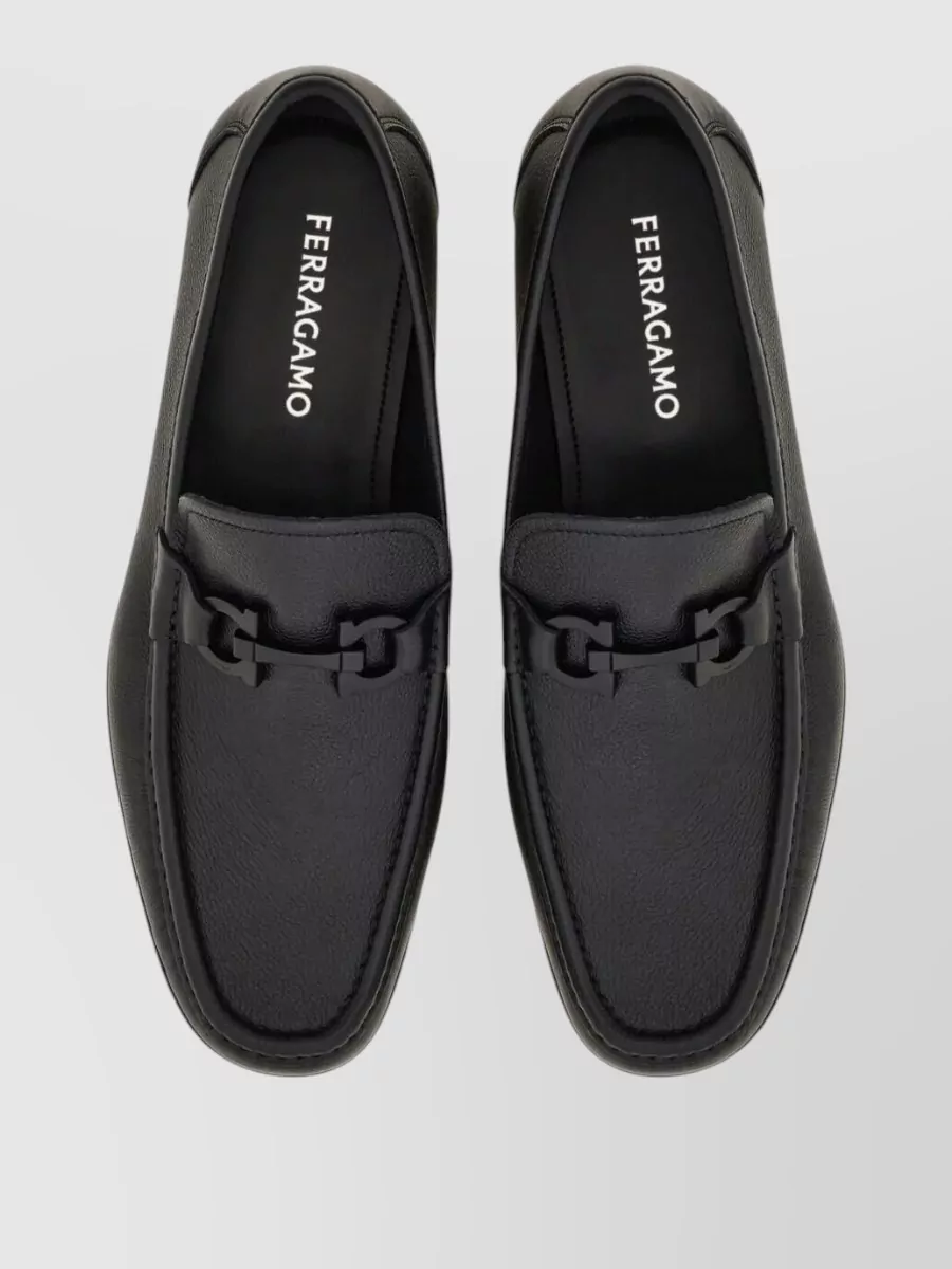 Ferragamo Leather Loafers