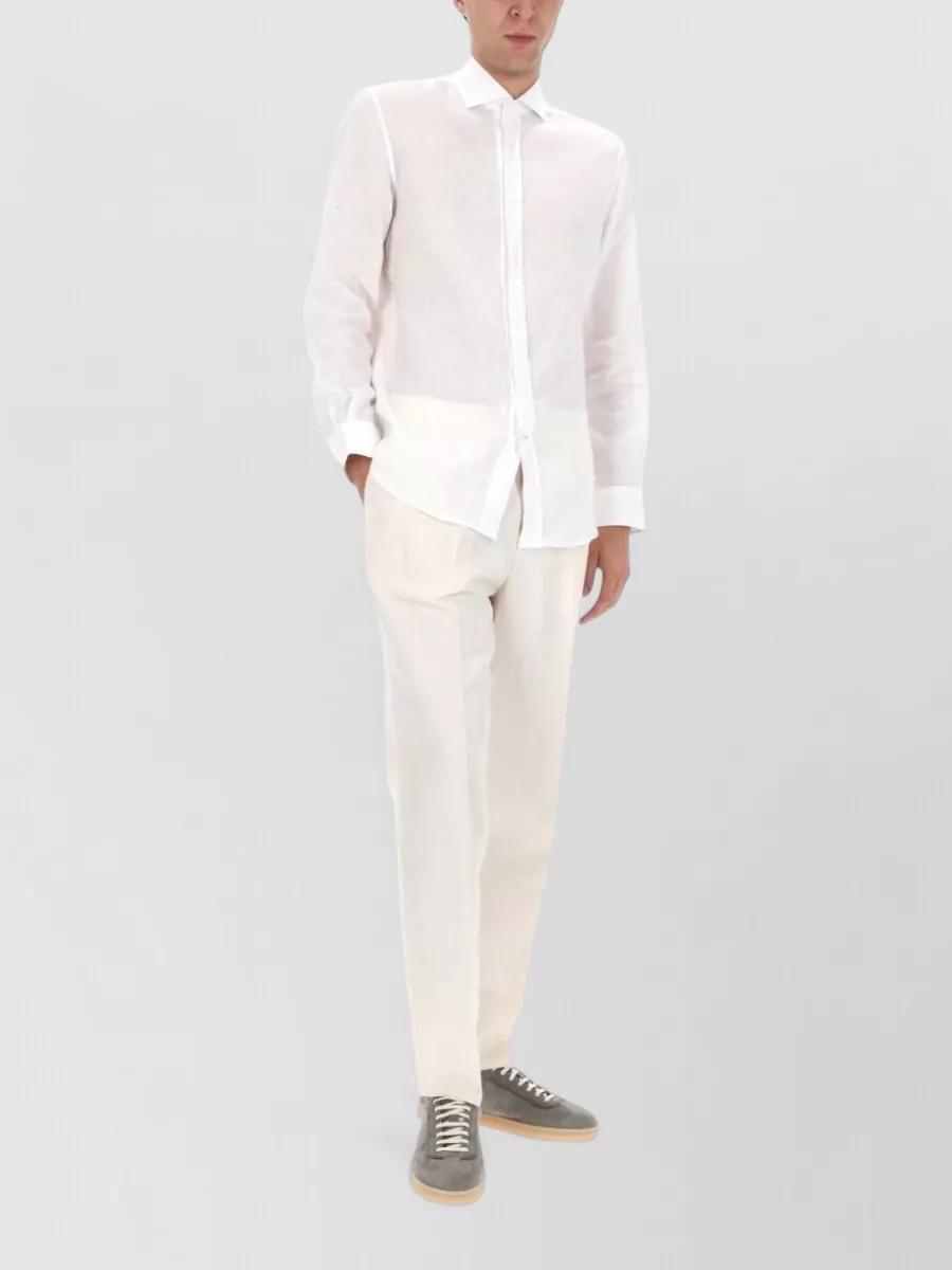 Brunello Cucinelli Linen Swimming Trunks