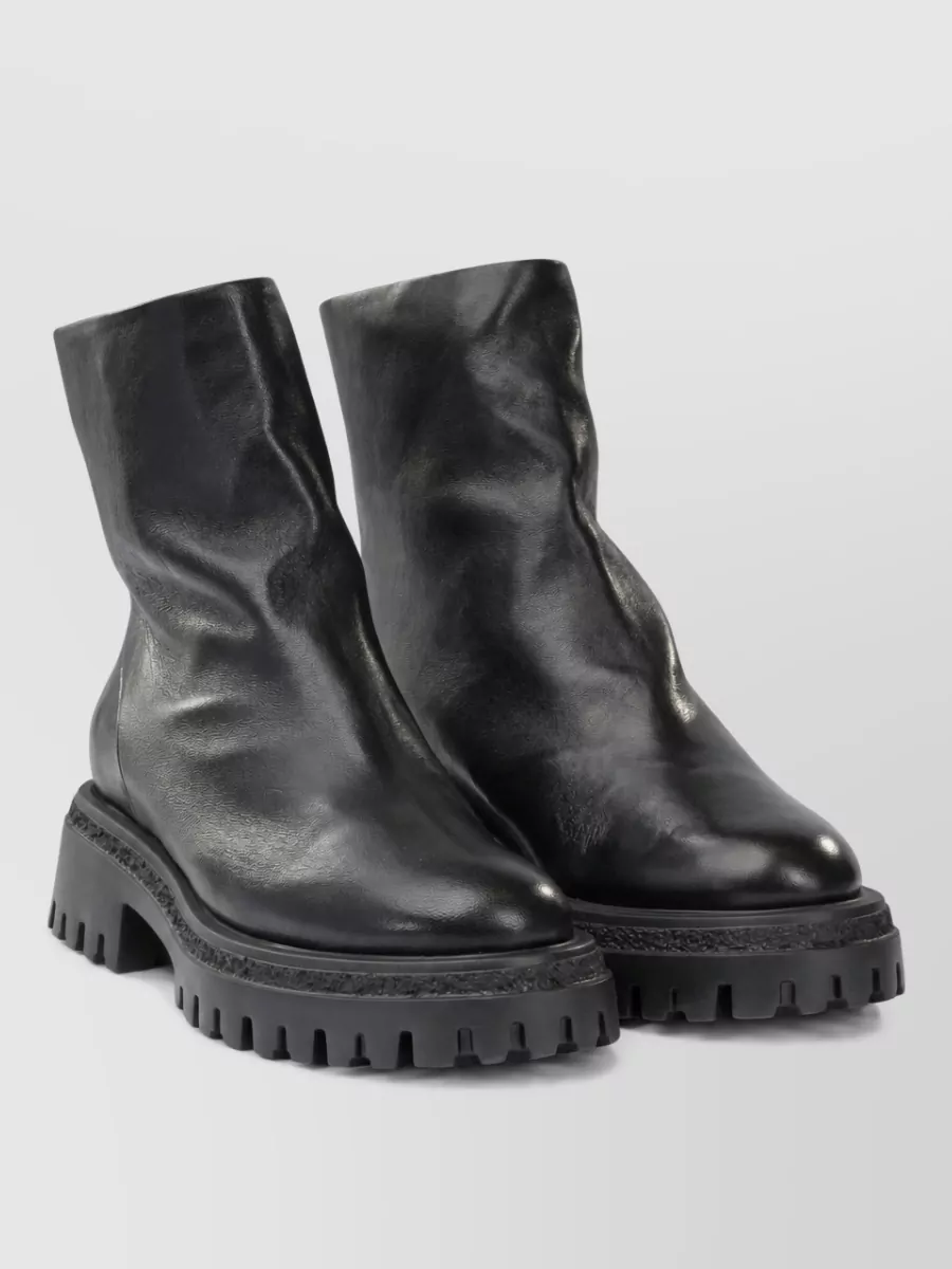 Halmanera leather ankle boots