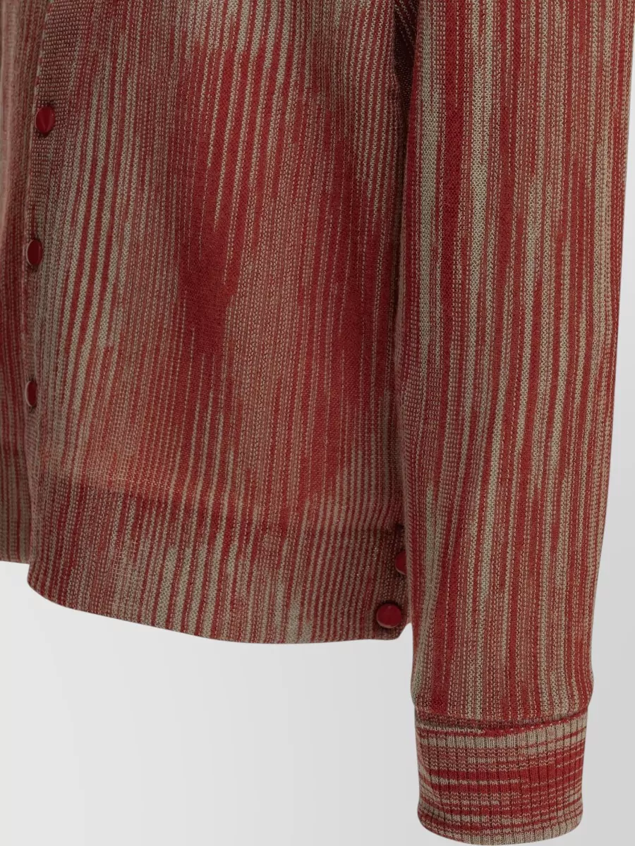 Needles Striped Mohair Cardigan
