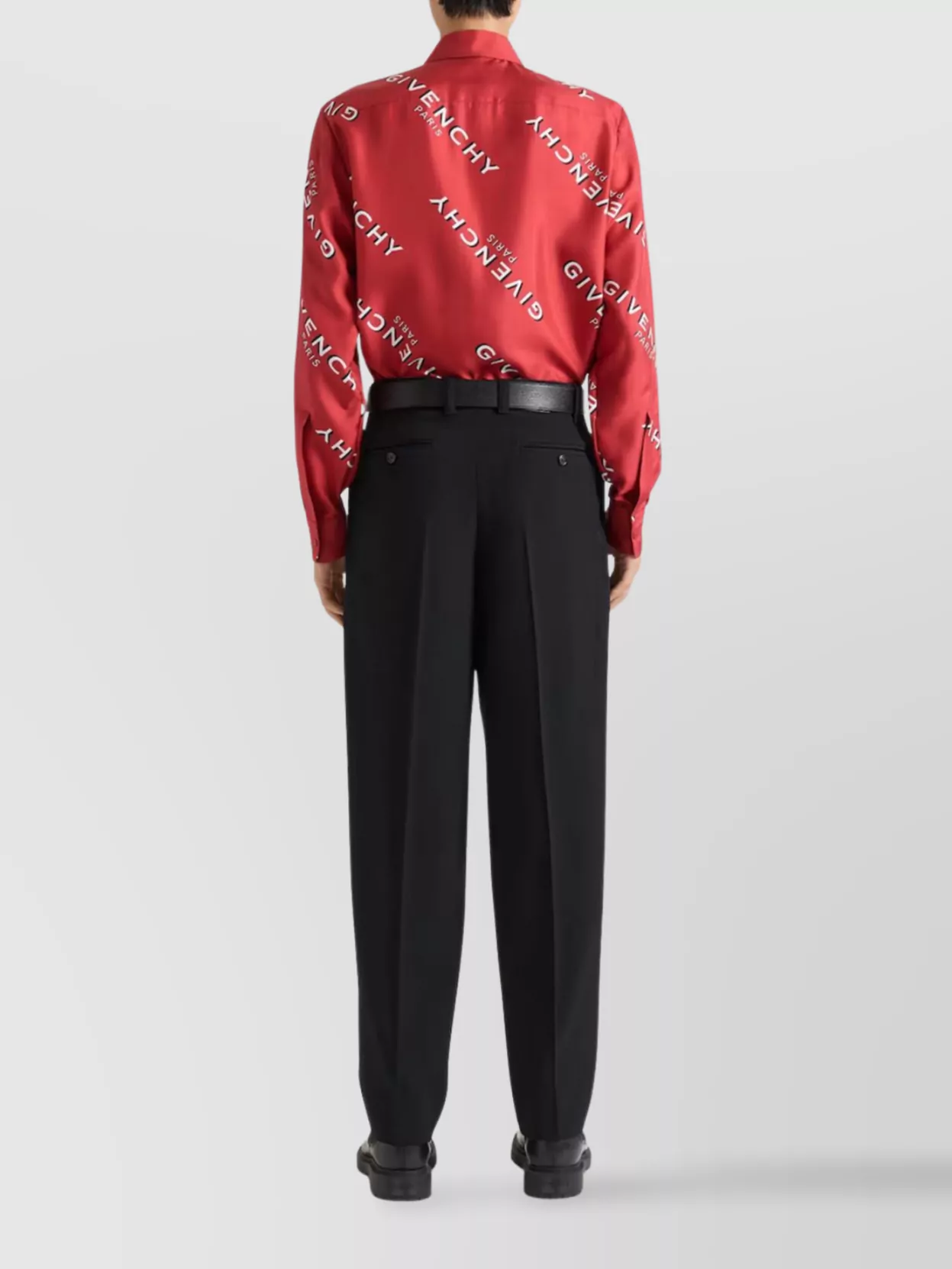Givenchy Long Sleeve Shirt Featuring Structured Fit