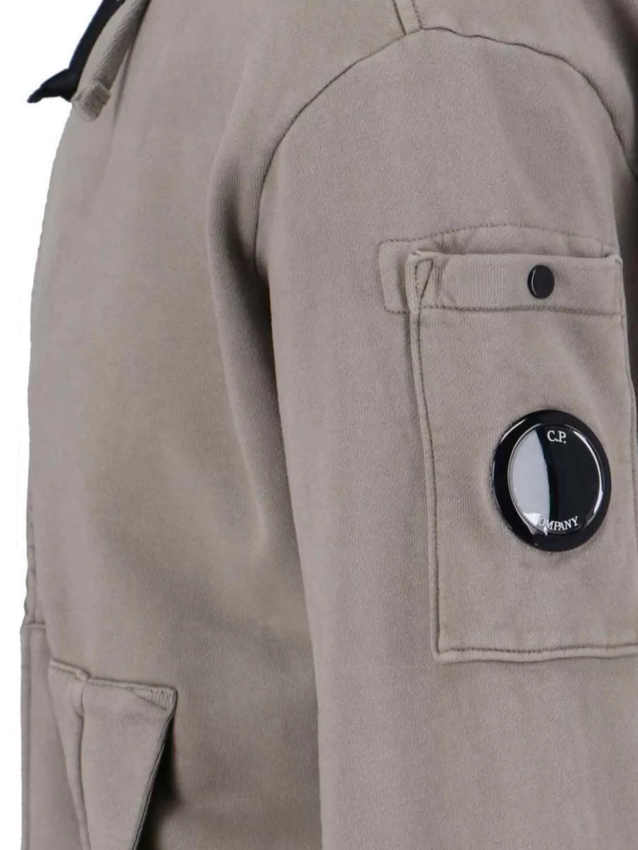C.p. Company Hooded Sweatshirt With Pockets And Drawstring