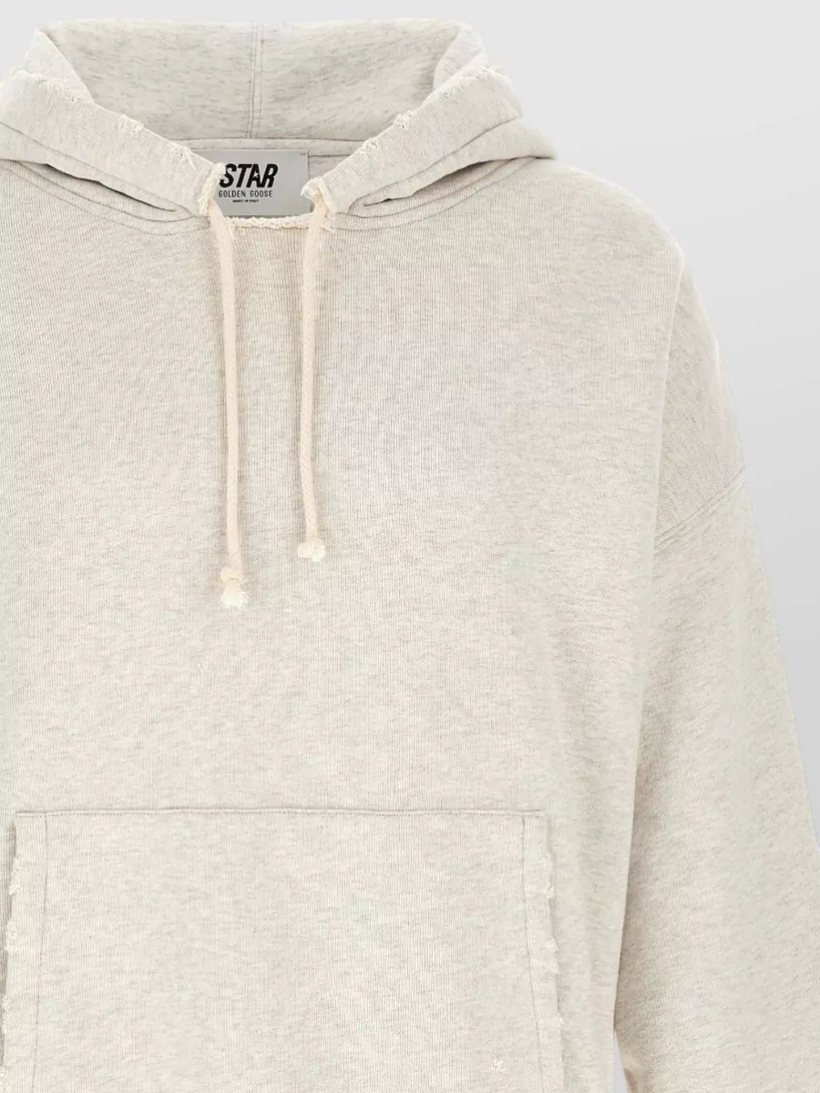 Golden Goose Cotton Destroyed-Wash Hoodie