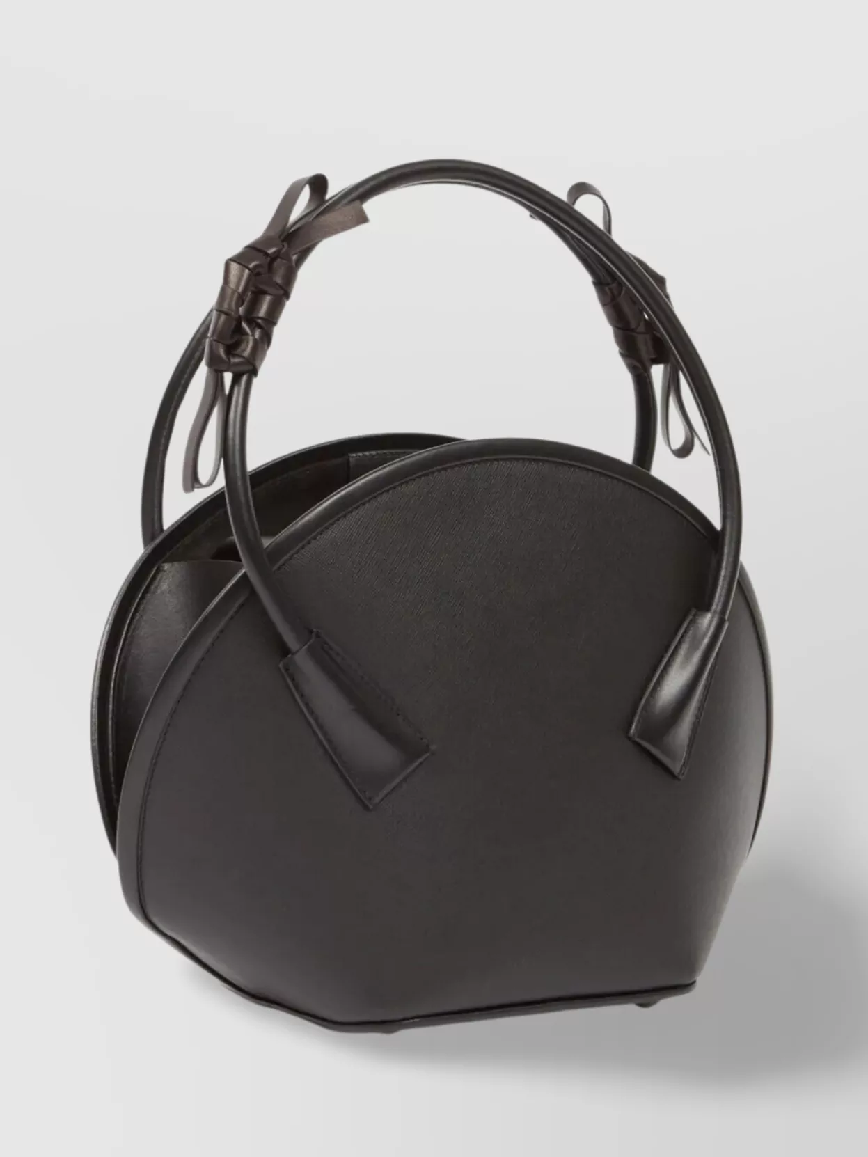 Maison Margiela Knotted Round Top Handle Bag